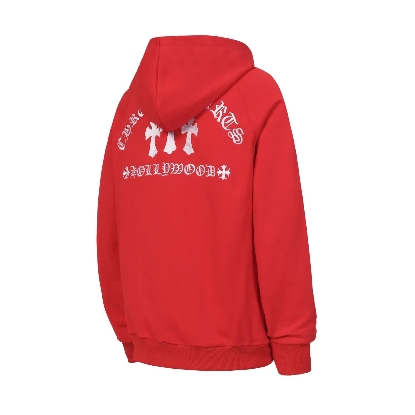 P270 K05 cross-border model, please do not place an order if you are pursuing quality - Chrome Hearts/Chrome Heart Sanskrit Cross ✝️ Raglan sleeve zipper sweatshirt cardigan jacket - High weight, high density and high quality, soft, delicate and skin-friendly wool, soft and silky to the touch, excellent warmth and skin-friendly properties - Custom-woven and custom-dyed, no color difference, no matter the fabric or workmanship details, beat the ordinary version on the market - Hardware zipper accessories are all customized, full of details -Colour: black red -Size: S M L XL